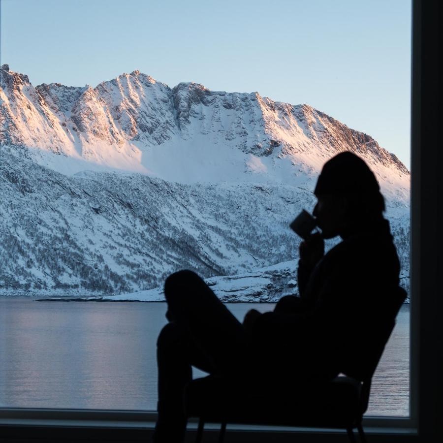 Polar Panorama Lodge Fjordgard Bagian luar foto