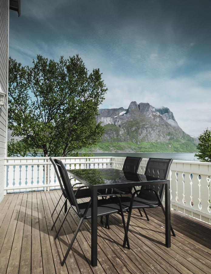 Polar Panorama Lodge Fjordgard Bagian luar foto